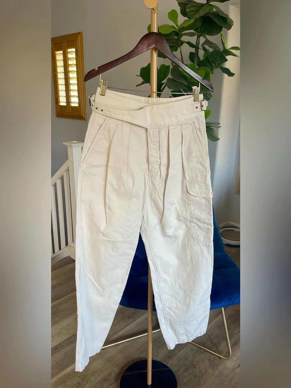 NWOT Banana Republic Pants Cargo Heritage Explorer Tapered Women’s Size 8 Petite